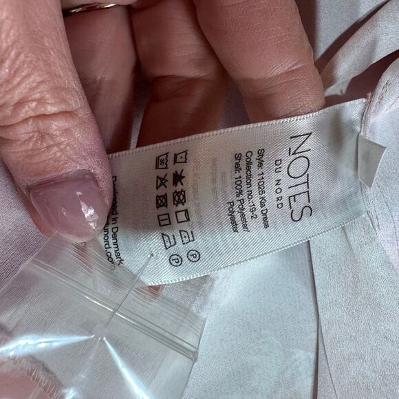 NWT NOTES DU NORD Kia Powder Palm Robe In Pink Size 42 Style 11025 - Picture 9 of 12